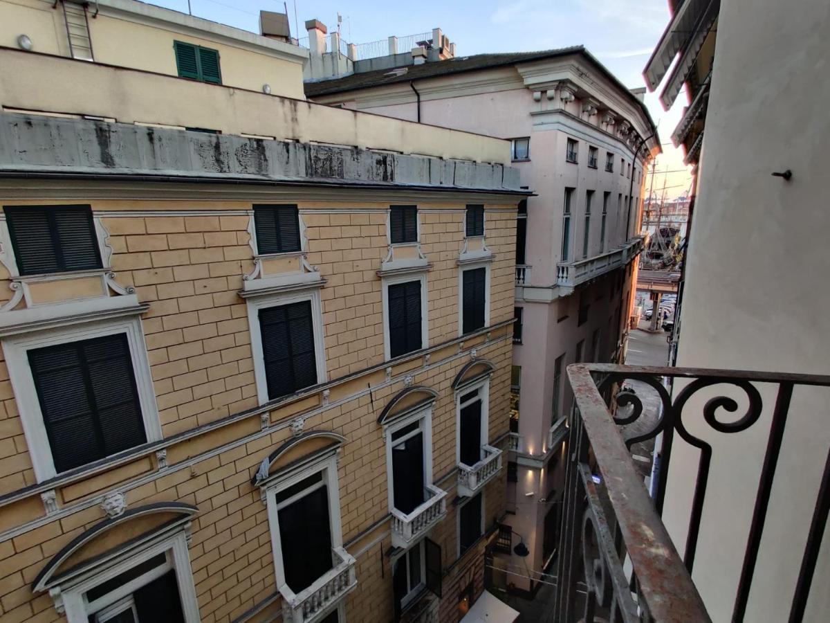 Doge Cambiaso- Davanti All'Acquario - Grande Terrazza Privata - Palazzo Nobiliare Storico جنوة المظهر الخارجي الصورة