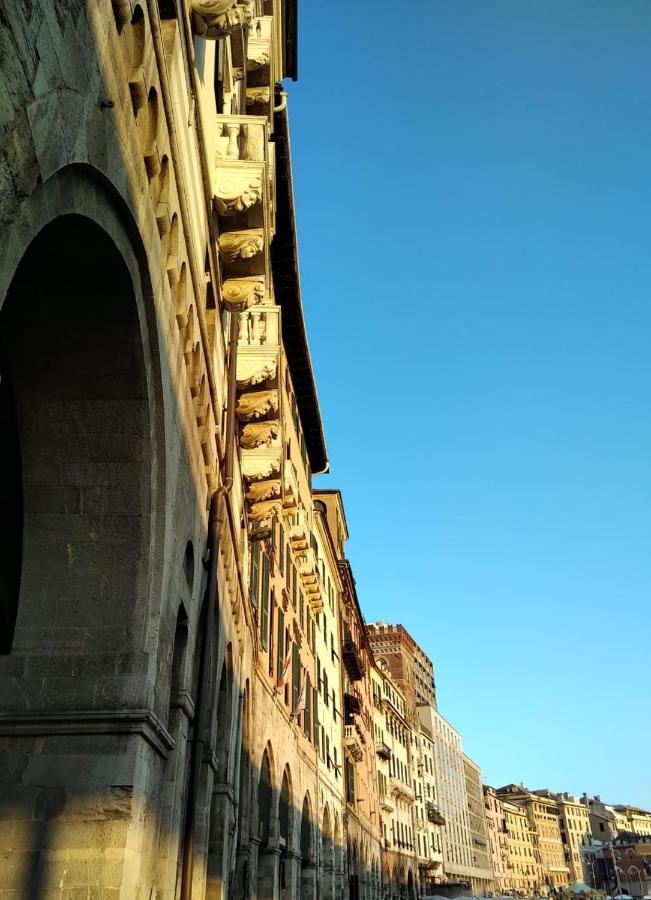 Doge Cambiaso- Davanti All'Acquario - Grande Terrazza Privata - Palazzo Nobiliare Storico جنوة المظهر الخارجي الصورة