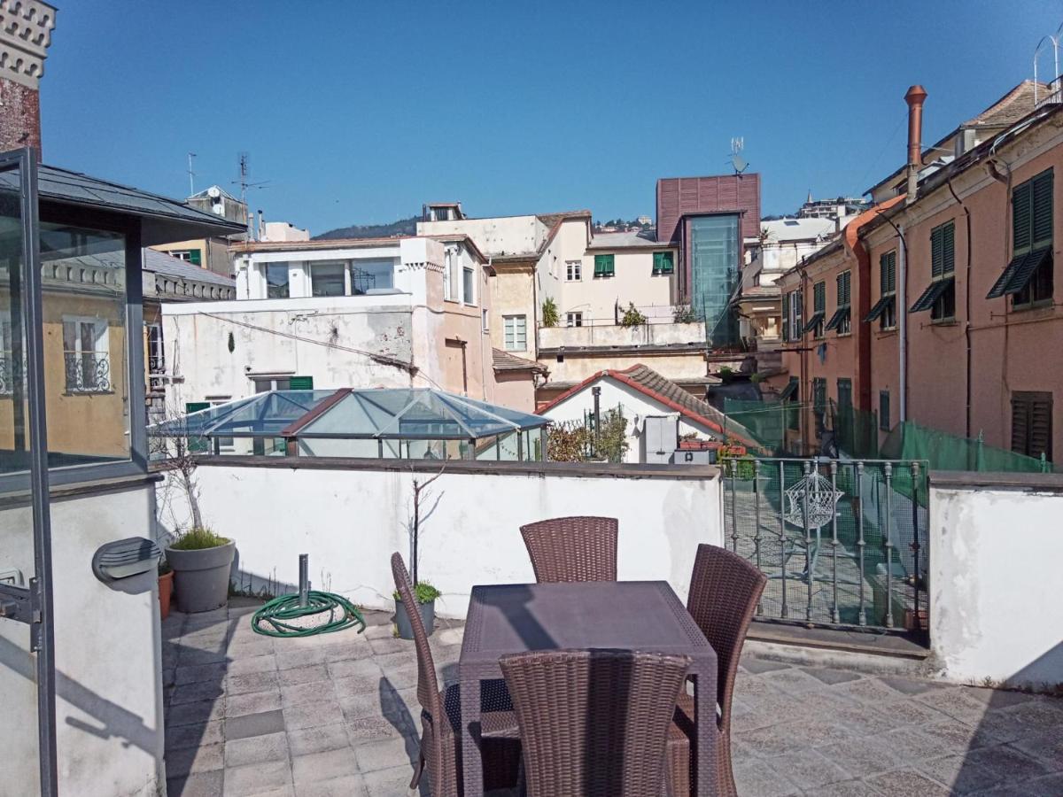 Doge Cambiaso- Davanti All'Acquario - Grande Terrazza Privata - Palazzo Nobiliare Storico جنوة المظهر الخارجي الصورة