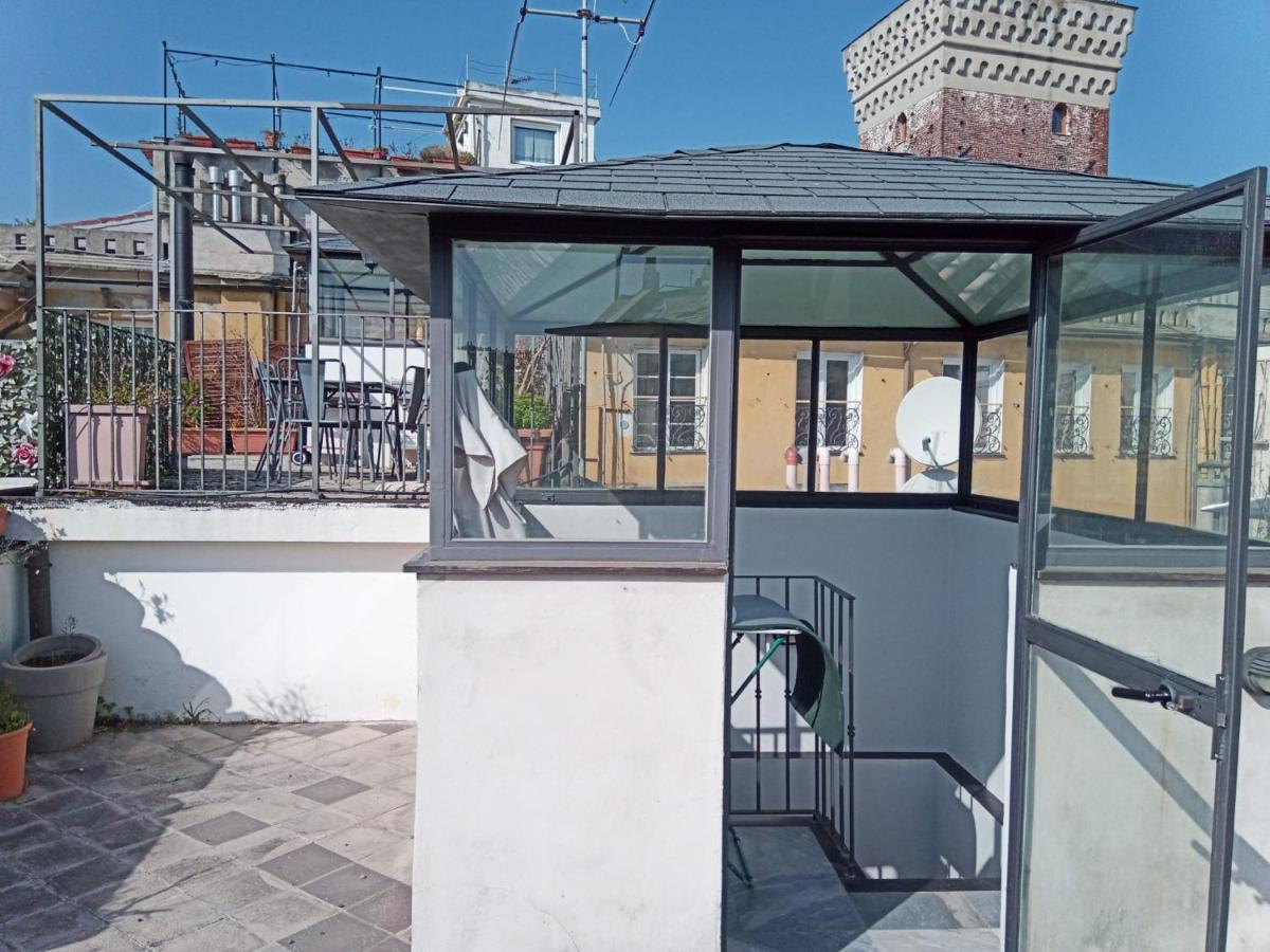 Doge Cambiaso- Davanti All'Acquario - Grande Terrazza Privata - Palazzo Nobiliare Storico جنوة المظهر الخارجي الصورة