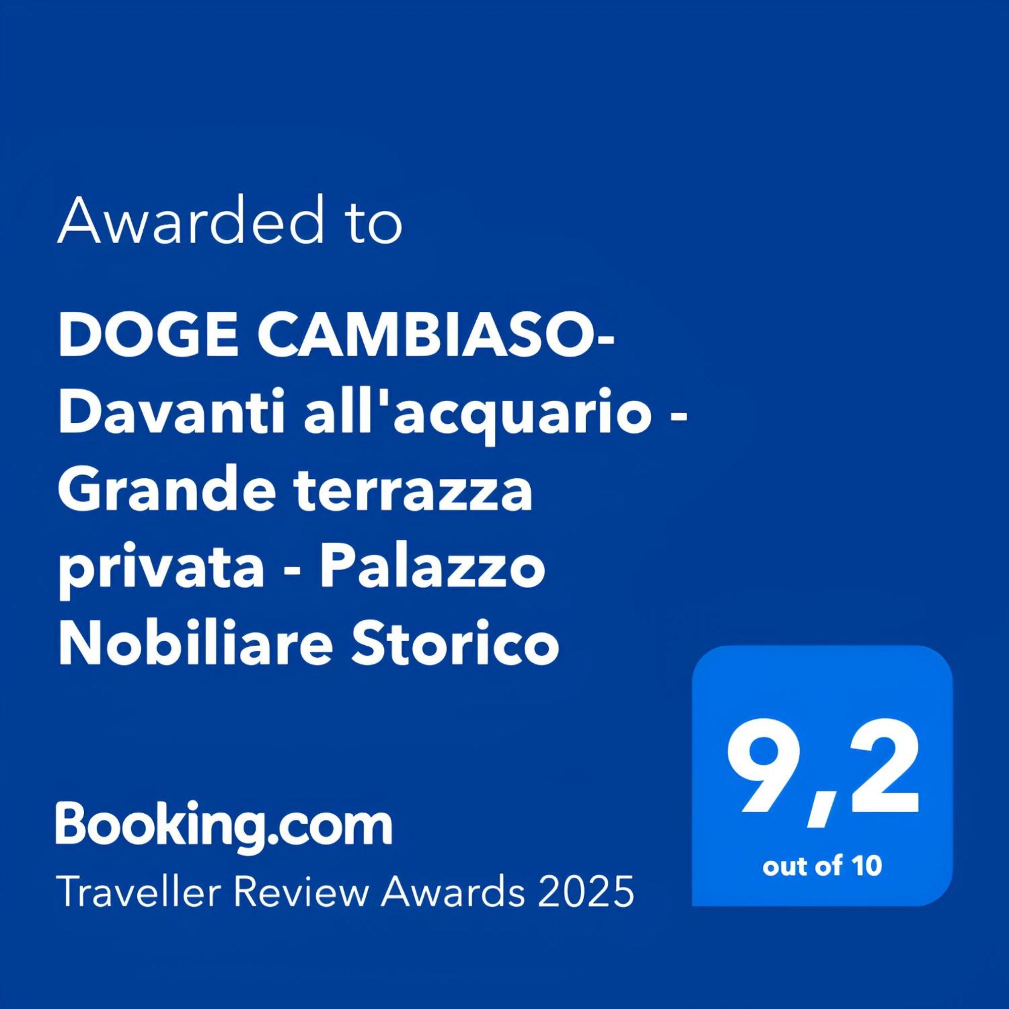 Doge Cambiaso- Davanti All'Acquario - Grande Terrazza Privata - Palazzo Nobiliare Storico جنوة المظهر الخارجي الصورة